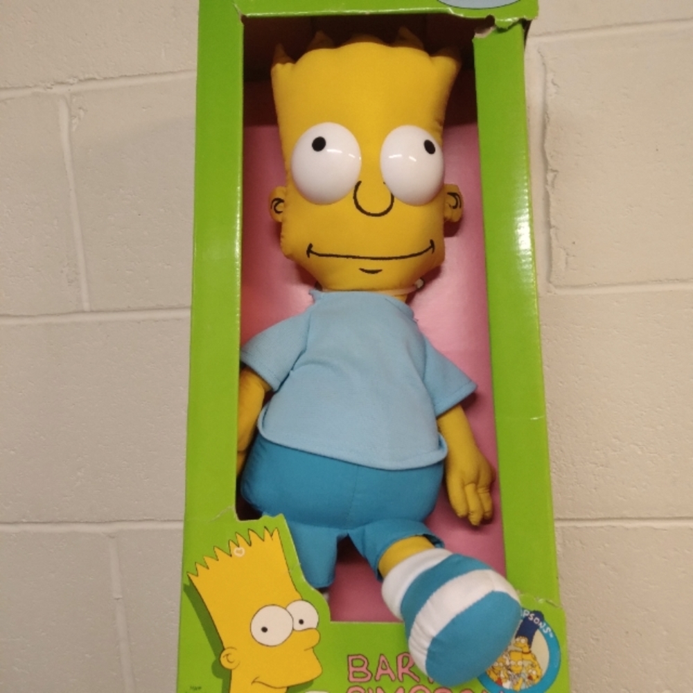 Large Bart Simpson rag doll